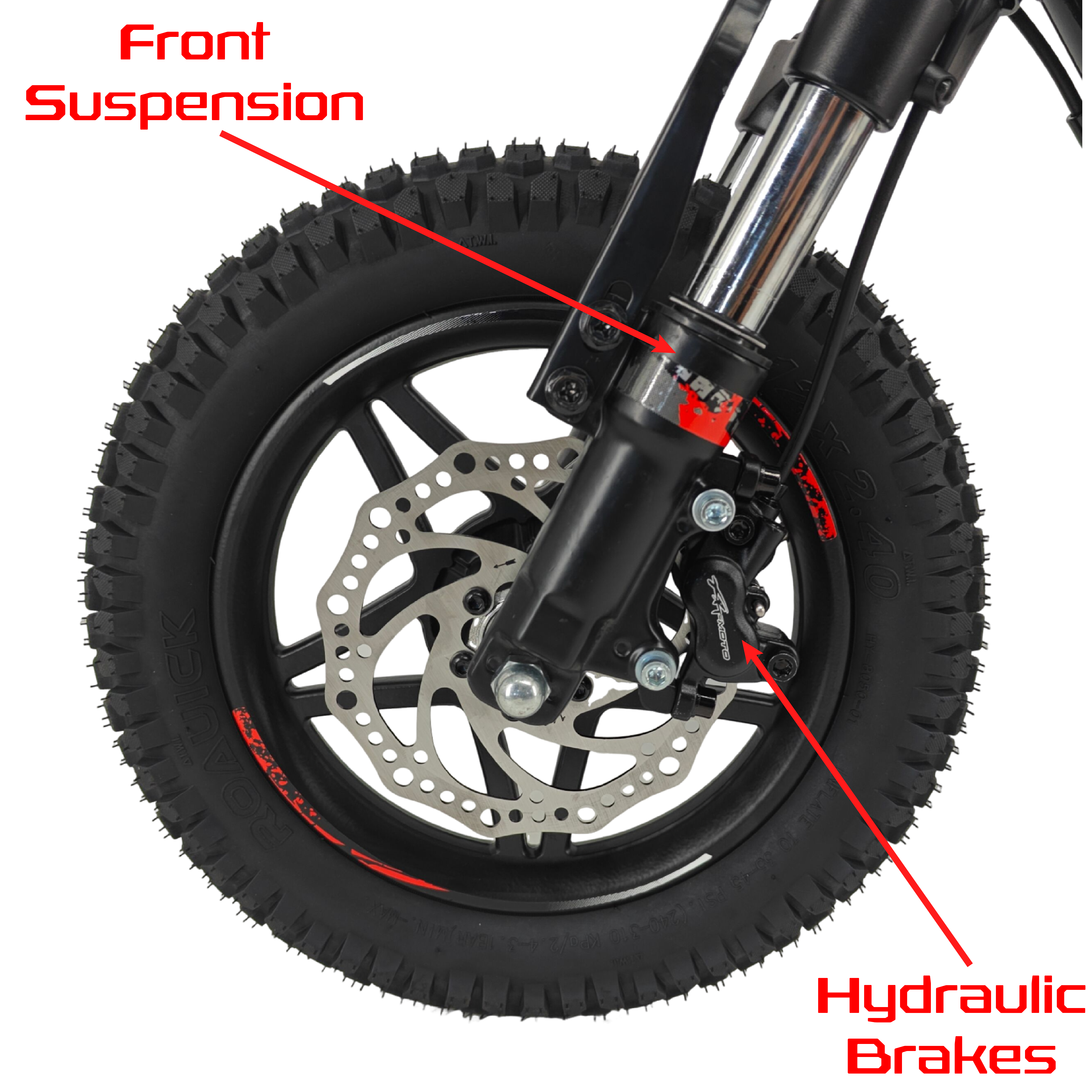hydraulic_brake_caliper_front_fork_12in_front_suspension_XRT_caliper_140mm_disc_brakes_tires