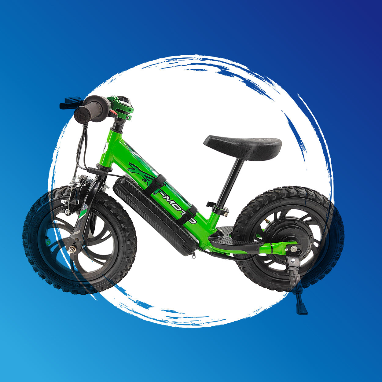 xrtmoto dirt bike 12in kids electric bike purspeed strider conversion kit