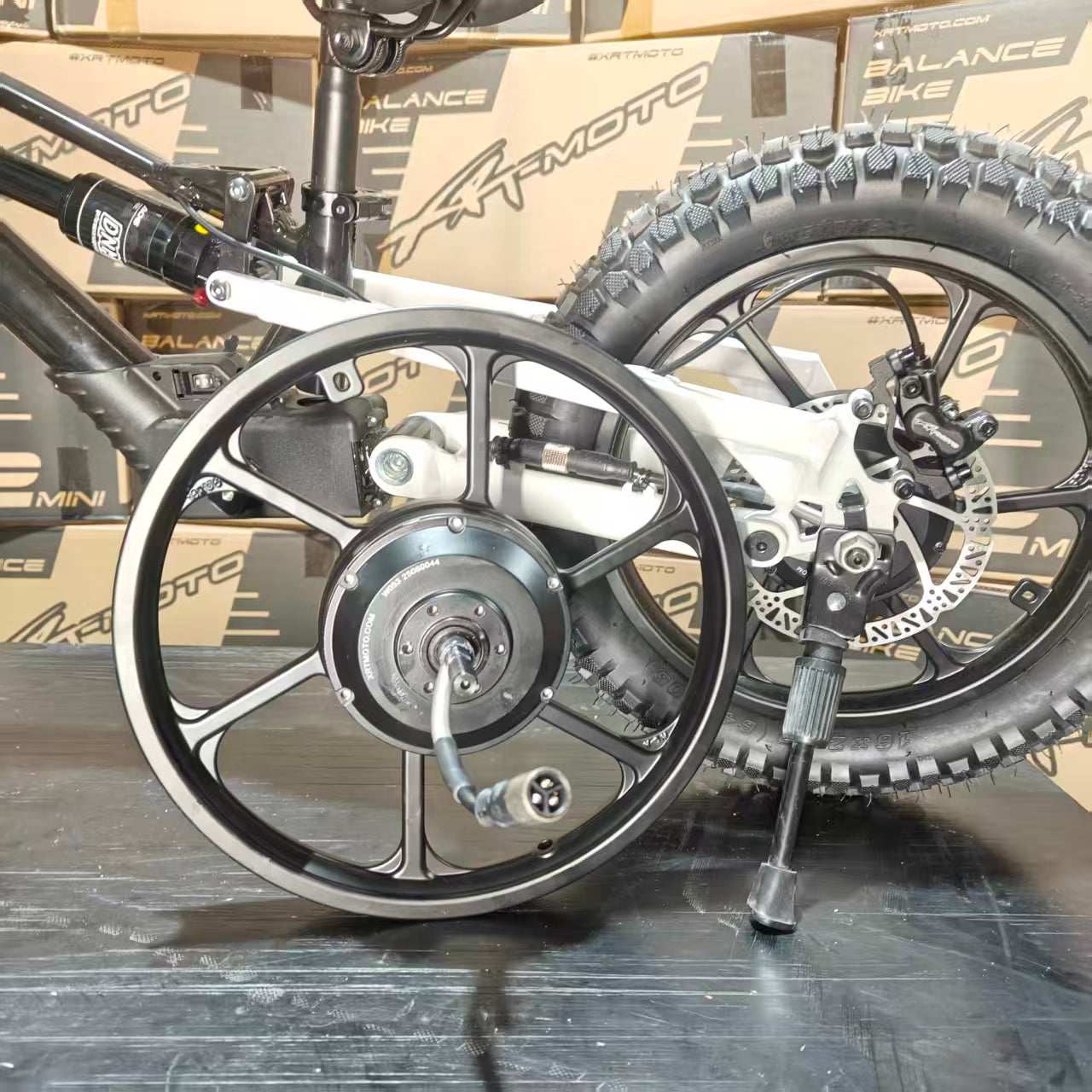 16in xrt moto dirt bike pur-speed orion stacyc elite full suspension kids electric bike 350w replacement motor