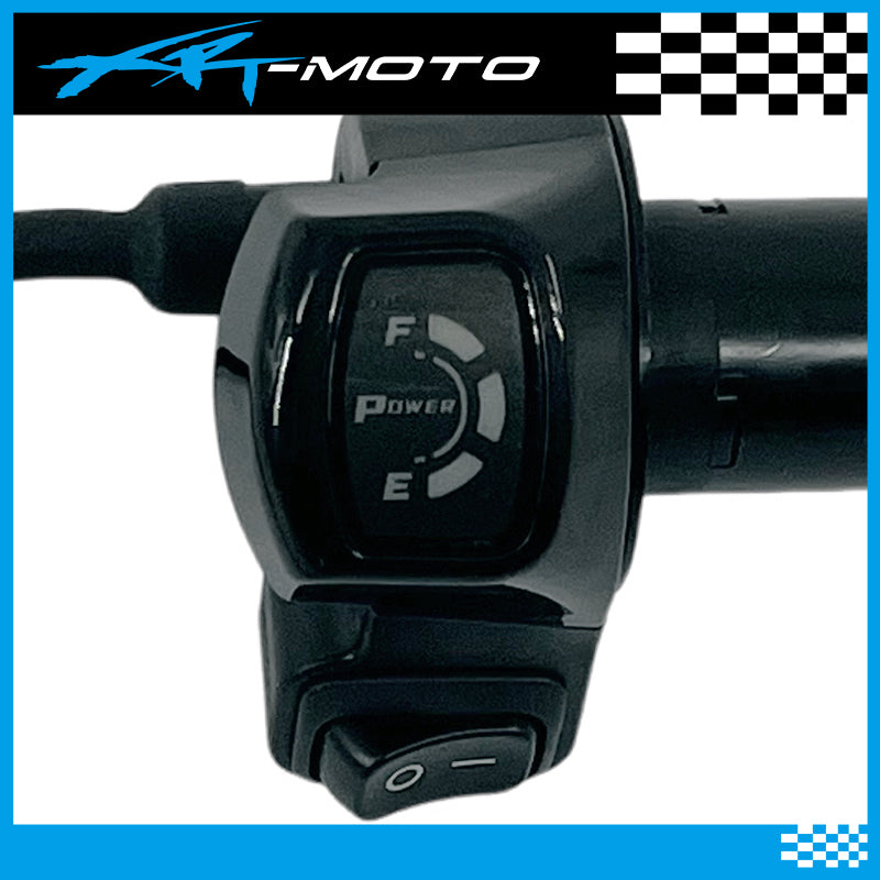 xrtmoto dirt bike kids electric bike strider_electric_motor_kit_throttle