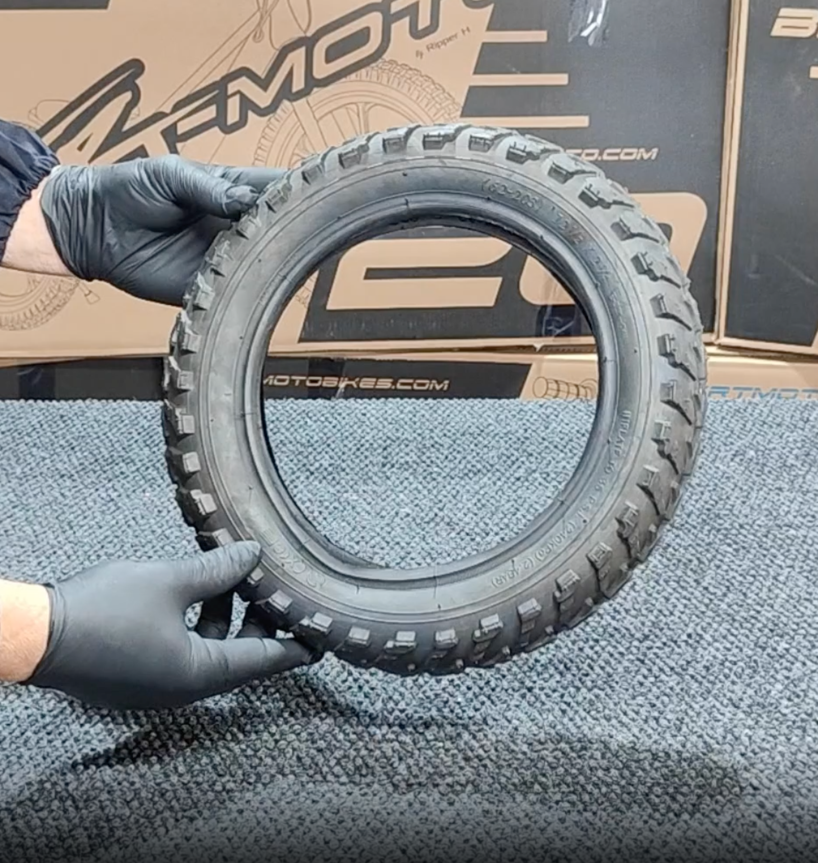 xrtmoto electric dirt bike purspeed 12in econo tire