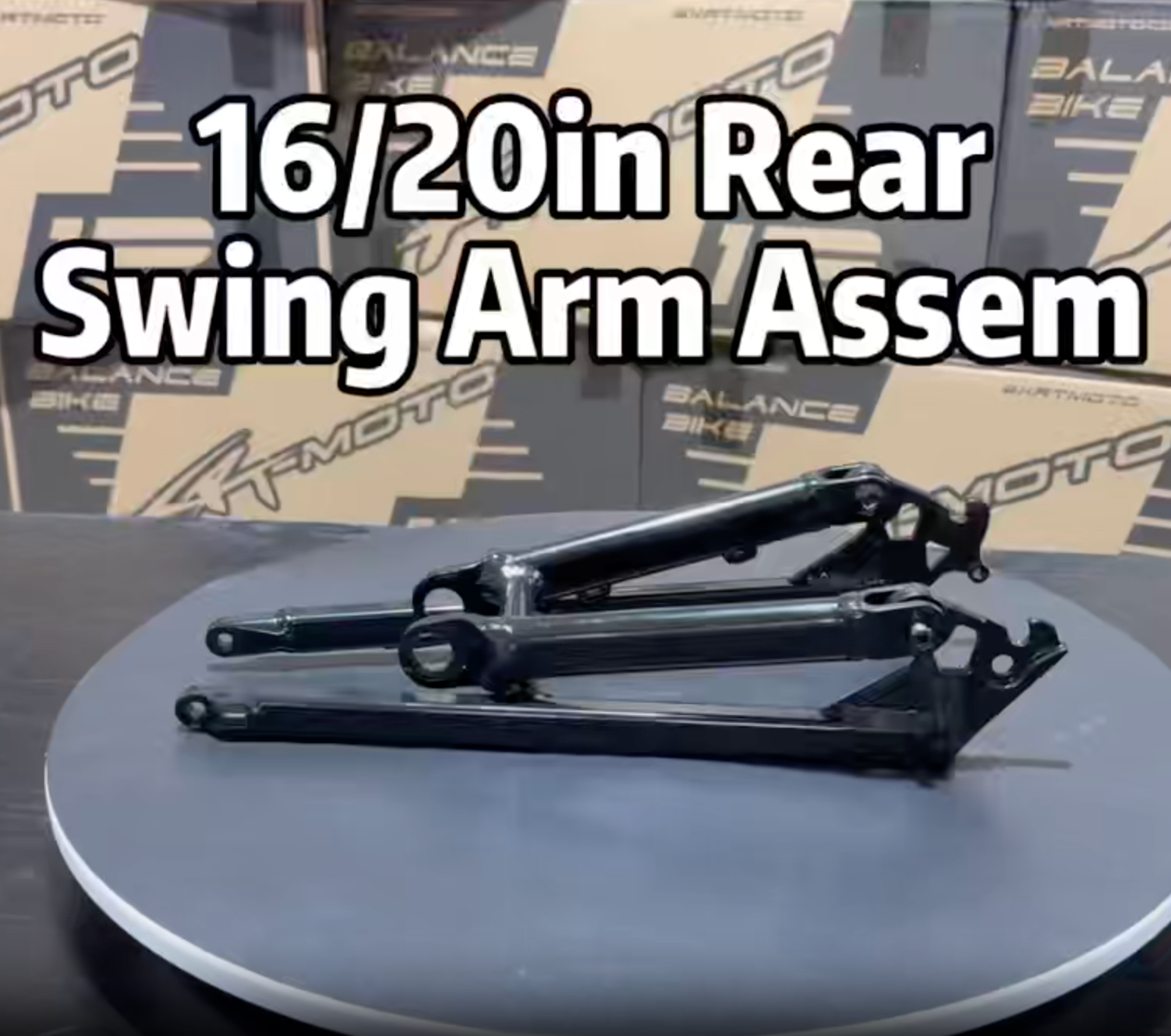 XRT Moto Pur-Speed 20in Full Suspension Rear Swing Arm Set