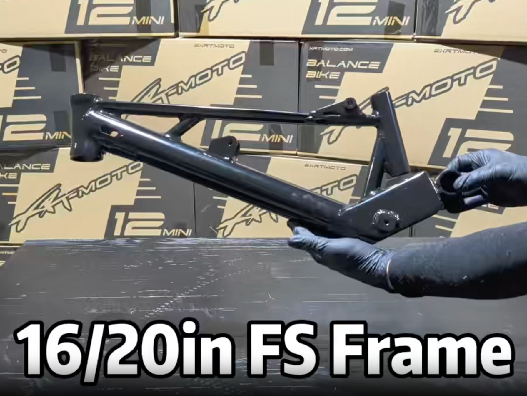 16in 20in kids electric bike full suspension frame