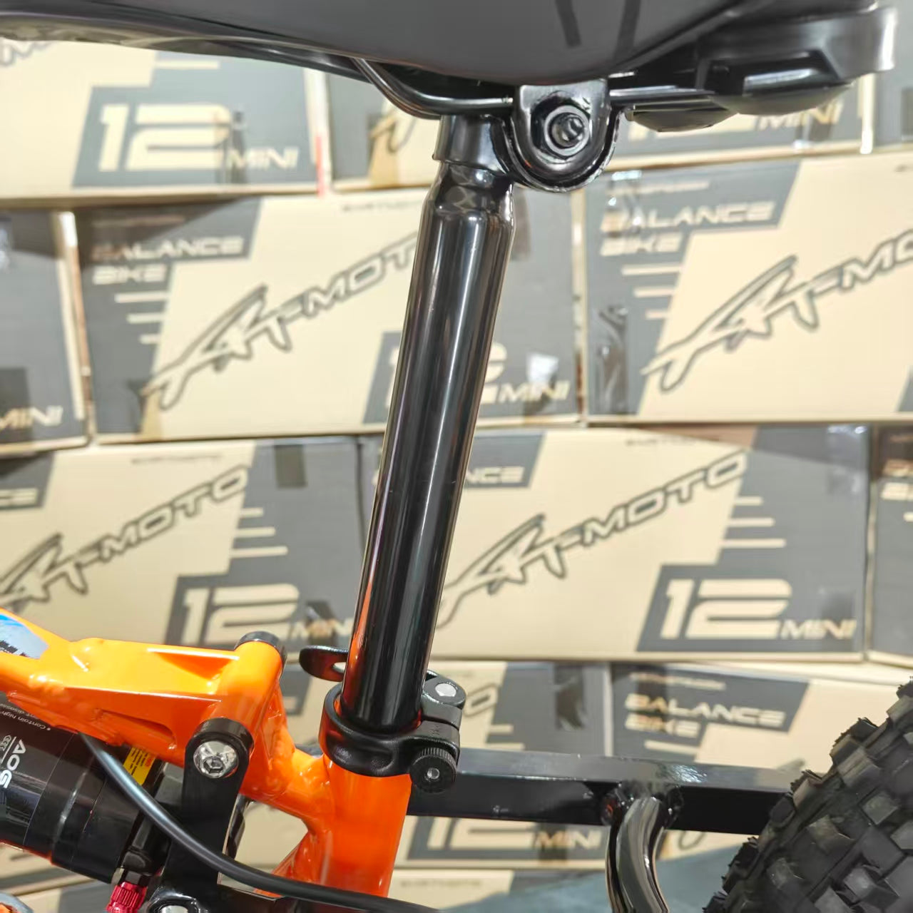 kids electric bike 250mm seat post xrt moto purspeed