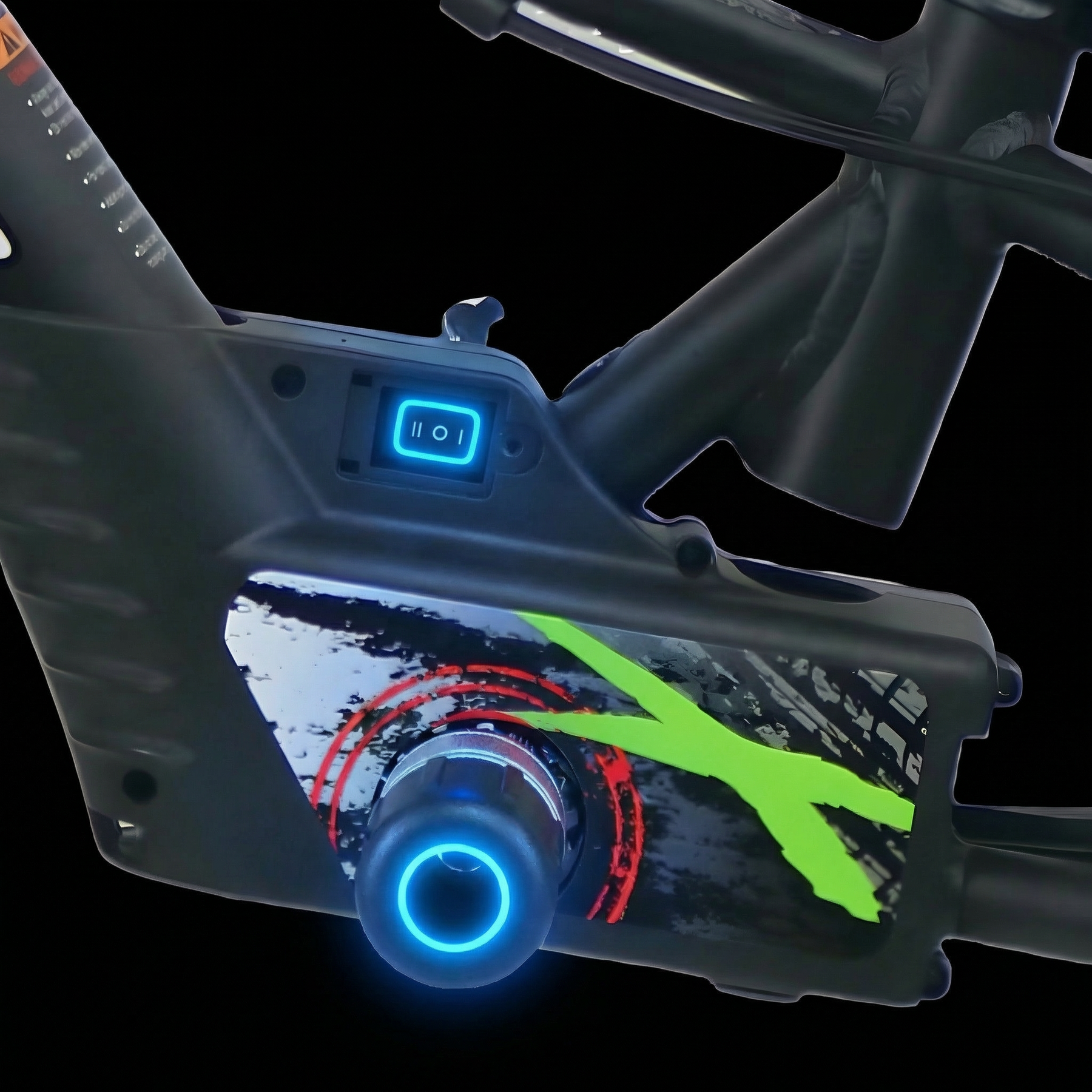 Speed Switch & Foot Pegs