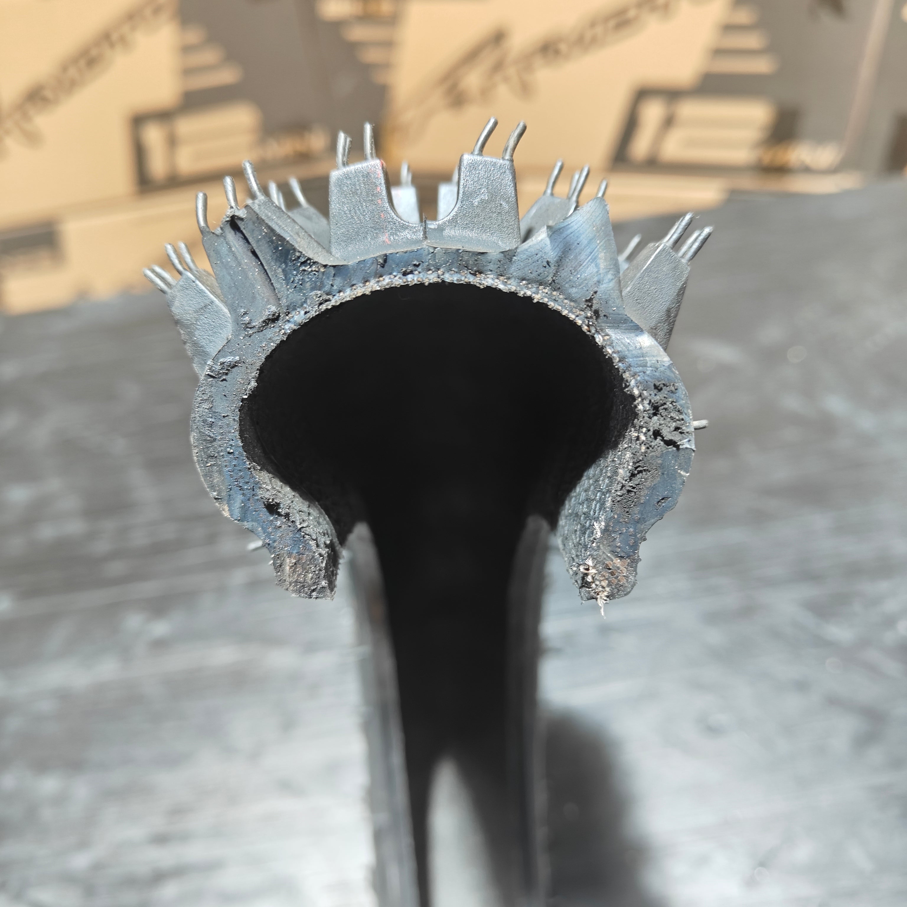 16in aggressive tread tire kids electric bike mx style