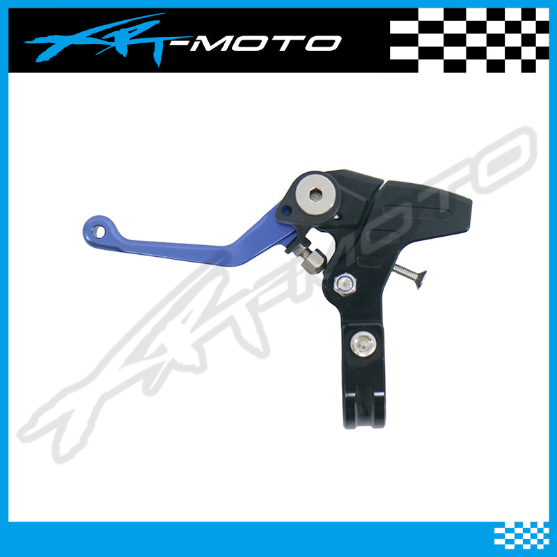 stacyc_billet_brake_lever_perch_xrt_moto_left blue